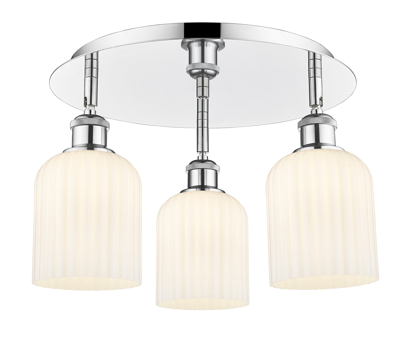 Ballston Semi-Flush Mount Satin Nickel