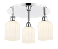Ballston Semi-Flush Mount Satin Nickel