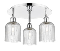 Ballston Semi-Flush Mount Satin Nickel