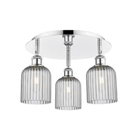 Ballston Semi-Flush Mount Satin Nickel
