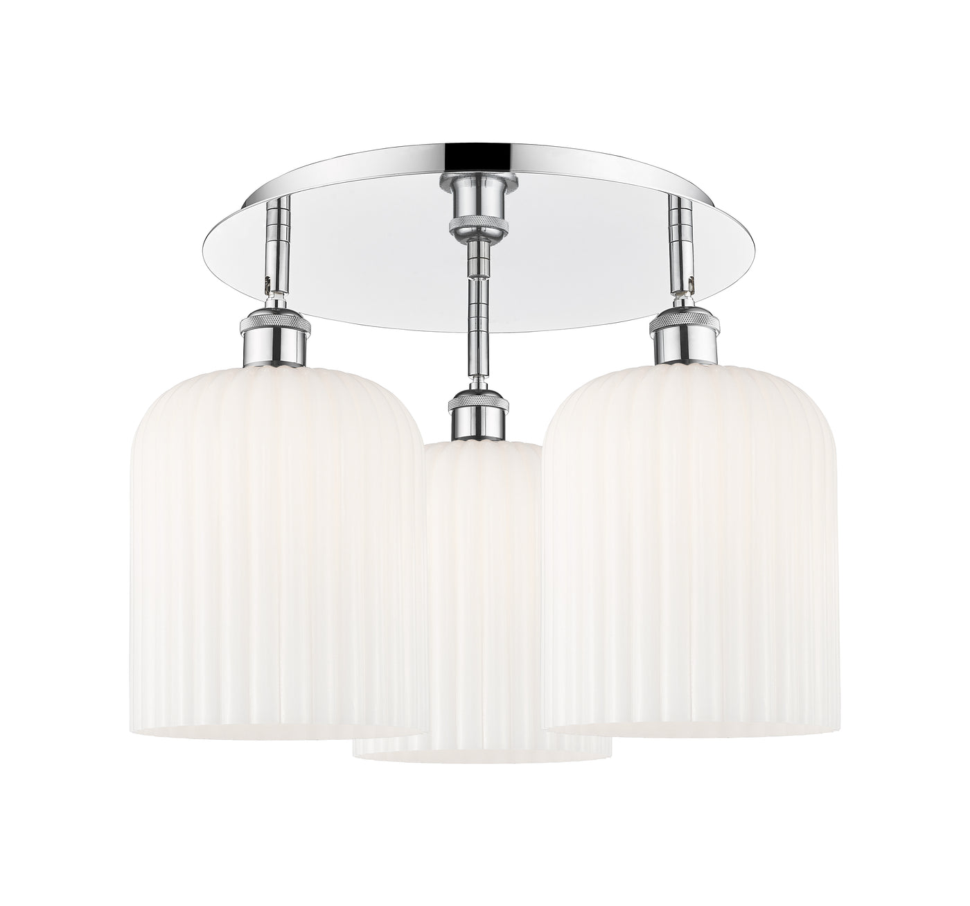 Ballston Semi-Flush Mount Satin Nickel