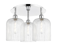Ballston Semi-Flush Mount Satin Nickel