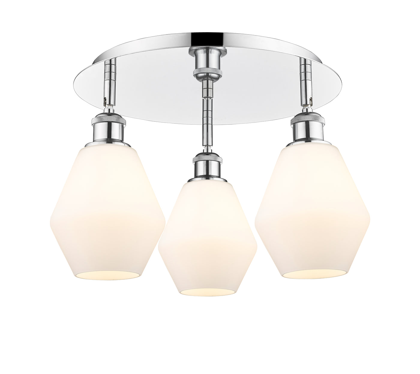 Ballston Semi-Flush Mount Satin Nickel