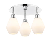 Ballston Semi-Flush Mount Satin Nickel