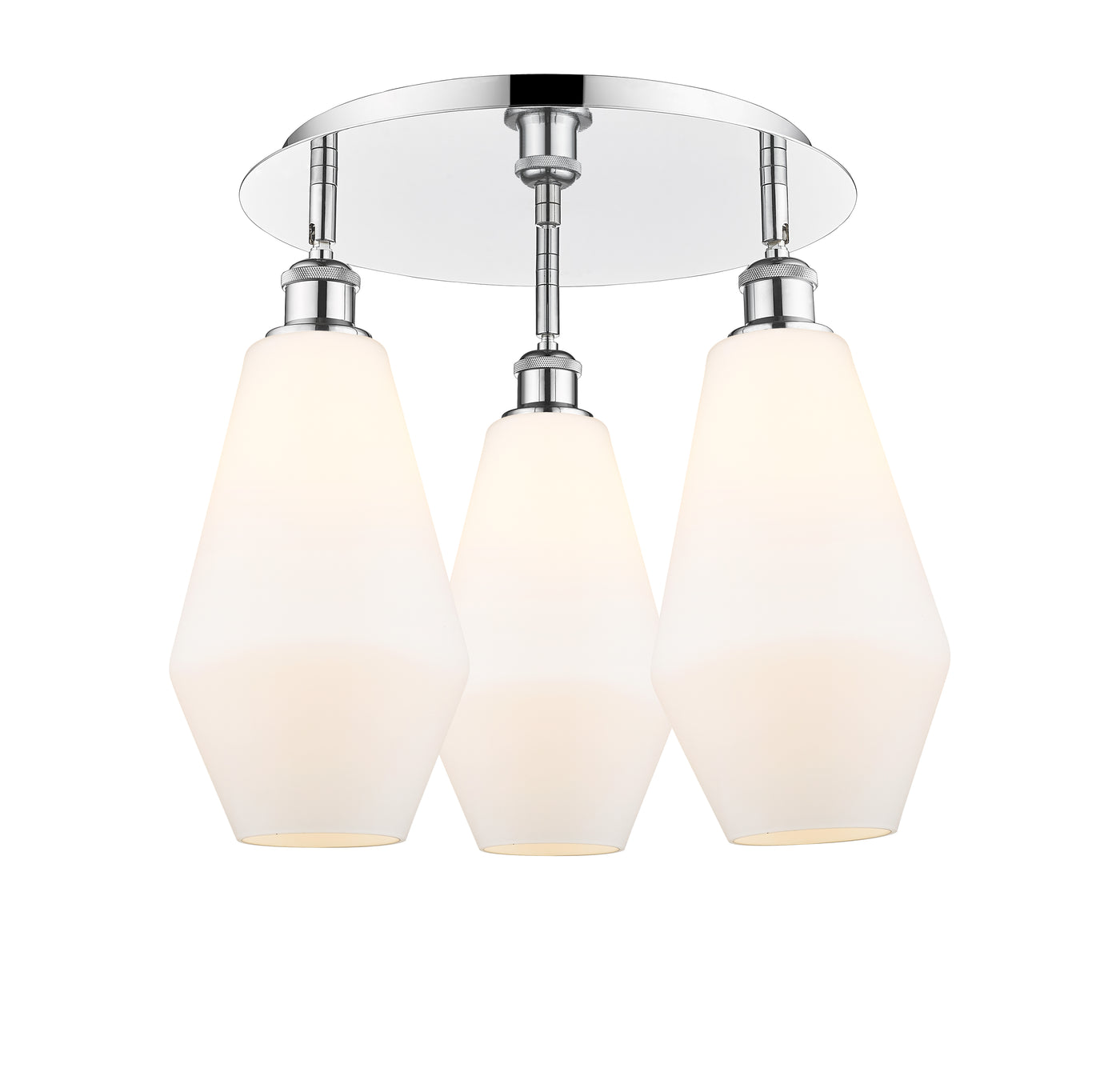 Ballston Semi-Flush Mount Satin Nickel