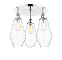 Ballston Semi-Flush Mount Satin Nickel