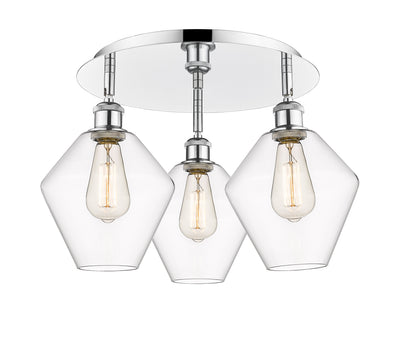 Ballston Semi-Flush Mount Satin Nickel Finish
