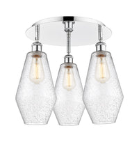 Ballston Semi-Flush Mount Satin Nickel