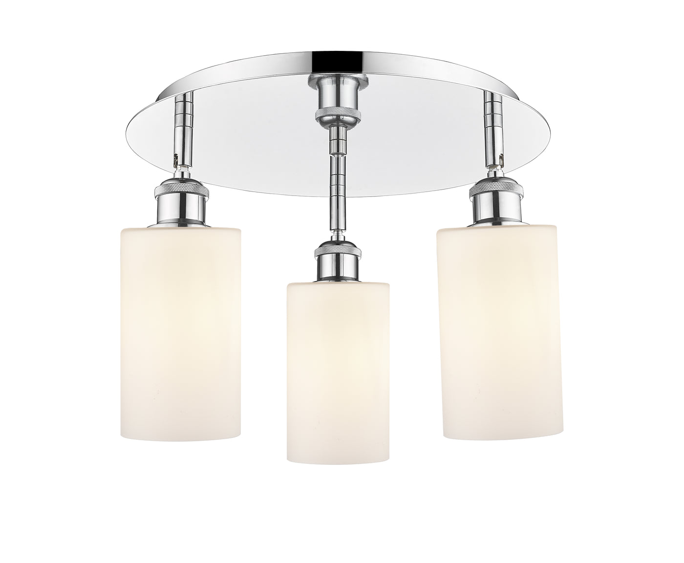 Ballston Semi-Flush Satin Nickel Brass