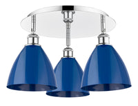 Ballston Semi-Flush Mount Satin Nickel