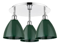 Ballston Semi-Flush Mount Satin Nickel