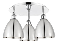 Ballston Semi-Flush Mount Satin Nickel