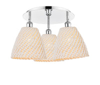 Ballston Semi-Flush Mount Satin Nickel