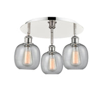 Ballston Semi-Flush Mount Satin Nickel