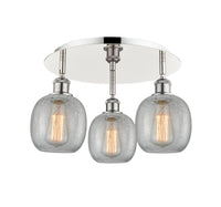 Ballston Semi-Flush Mount Satin Nickel
