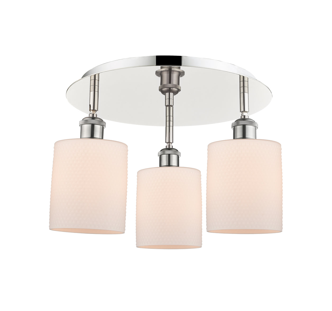 Ballston Semi-Flush Mount Satin Nickel