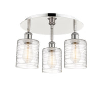 Ballston Semi-Flush Mount Satin Nickel