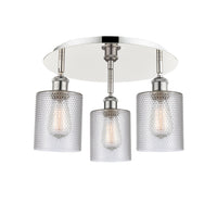 Ballston Semi-Flush Mount Satin Nickel