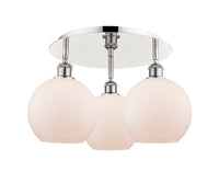 Ballston Semi-Flush Mount Satin Nickel