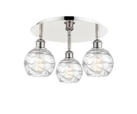 Ballston Semi-Flush Mount Satin Nickel Finish
