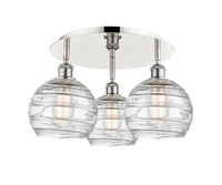 Ballston Semi-Flush Mount Satin Nickel