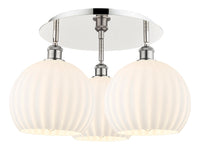 Ballston Semi-Flush Mount Satin Nickel
