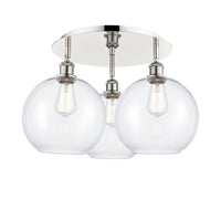 Ballston Semi-Flush Mount Satin Nickel