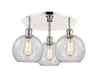 Ballston Semi-Flush Mount Satin Nickel