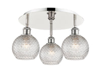 Ballston Semi-Flush Mount Satin Nickel
