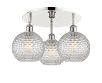 Ballston Semi-Flush Mount Satin Nickel