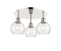 Ballston Semi-Flush Mount Satin Nickel