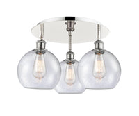 Ballston Semi-Flush Mount Satin Nickel