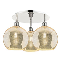 Ballston Semi-Flush Mount Satin Nickel
