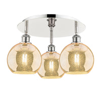Ballston Semi-Flush Mount Satin Nickel