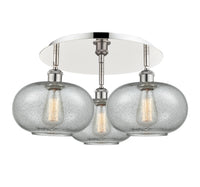 Ballston Semi-Flush Mount Satin Nickel