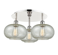 Ballston Semi-Flush Mount Satin Nickel