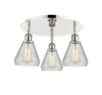 Ballston Semi-Flush Mount Satin Nickel