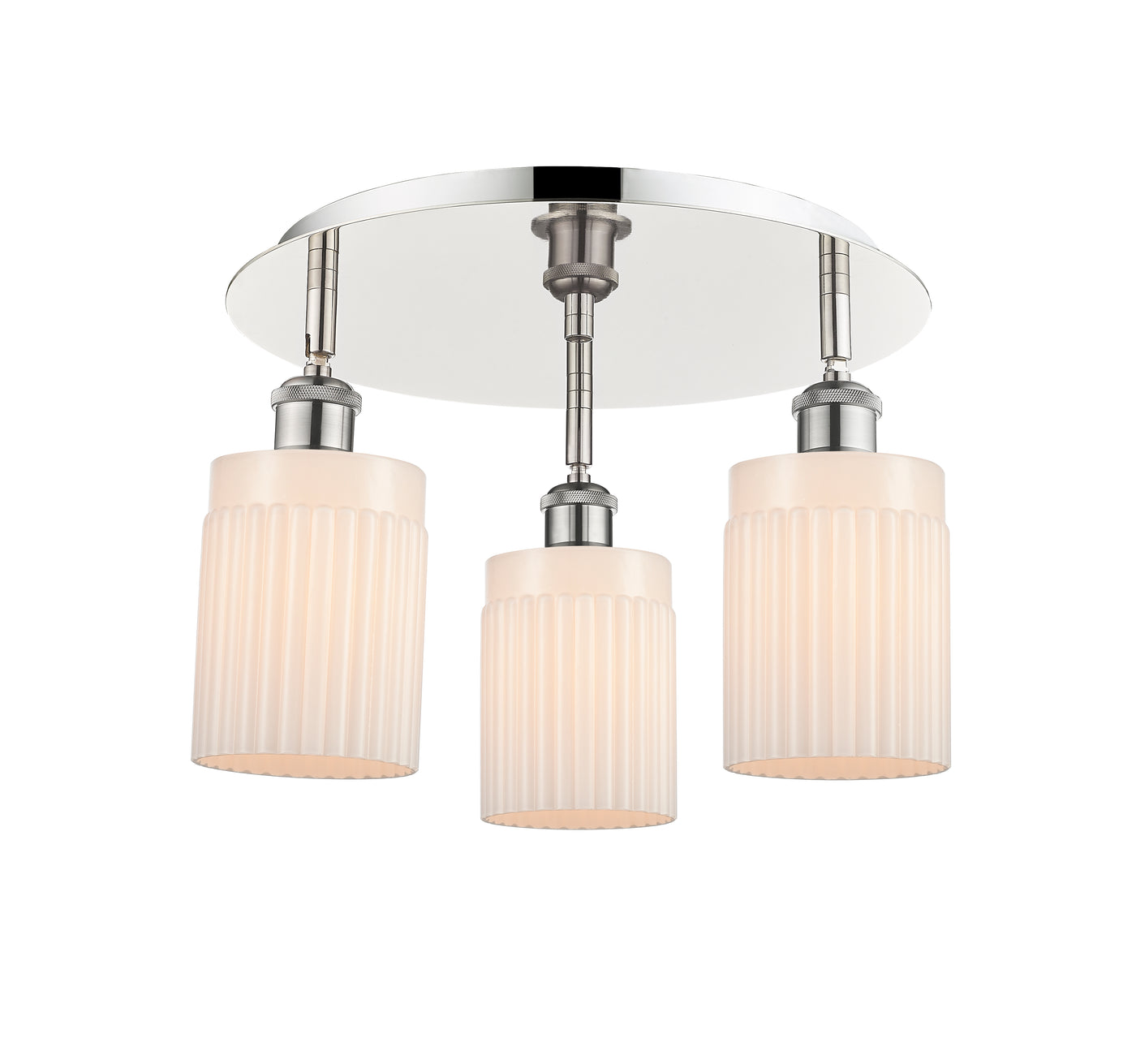 Ballston Semi-Flush Mount Satin Nickel