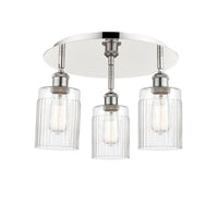 Ballston Semi-Flush Mount Satin Nickel
