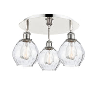 Ballston Semi-Flush Mount Satin Nickel