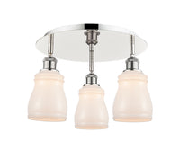 Ballston Semi-Flush Mount Satin Nickel