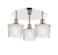 Ballston Semi-Flush Mount Satin Nickel