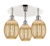 Ballston Semi-Flush Mount Satin Nickel