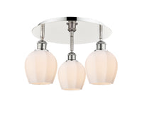 Ballston Semi-Flush Mount Satin Nickel