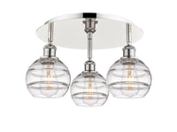 Ballston Semi-Flush Mount Satin Nickel
