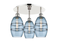 Ballston Semi-Flush Mount Satin Nickel