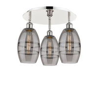 Ballston Semi-Flush Mount Satin Nickel