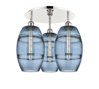 Ballston Semi-Flush Mount Satin Nickel