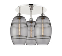 Ballston Semi-Flush Mount Satin Nickel