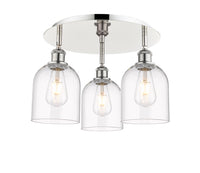 Ballston Semi-Flush Mount Satin Nickel
